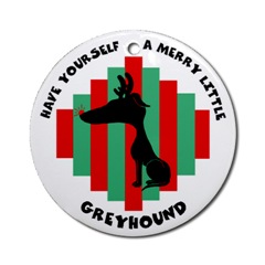 Greyhound Merry Christmas
