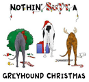 Greyhound Xmas Butt