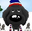 Poodle Christmas Winter